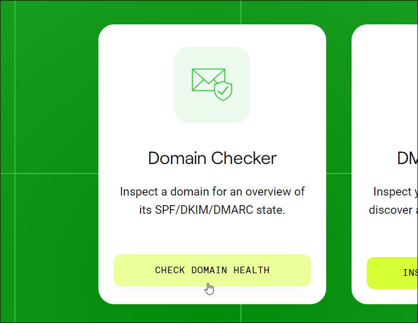 Darmowe narzędzia dmarcian.com - Sprawdzanie domen