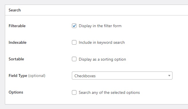 Menyiapkan filter pencarian daftar.