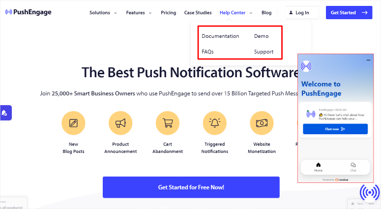 pushengage documentation