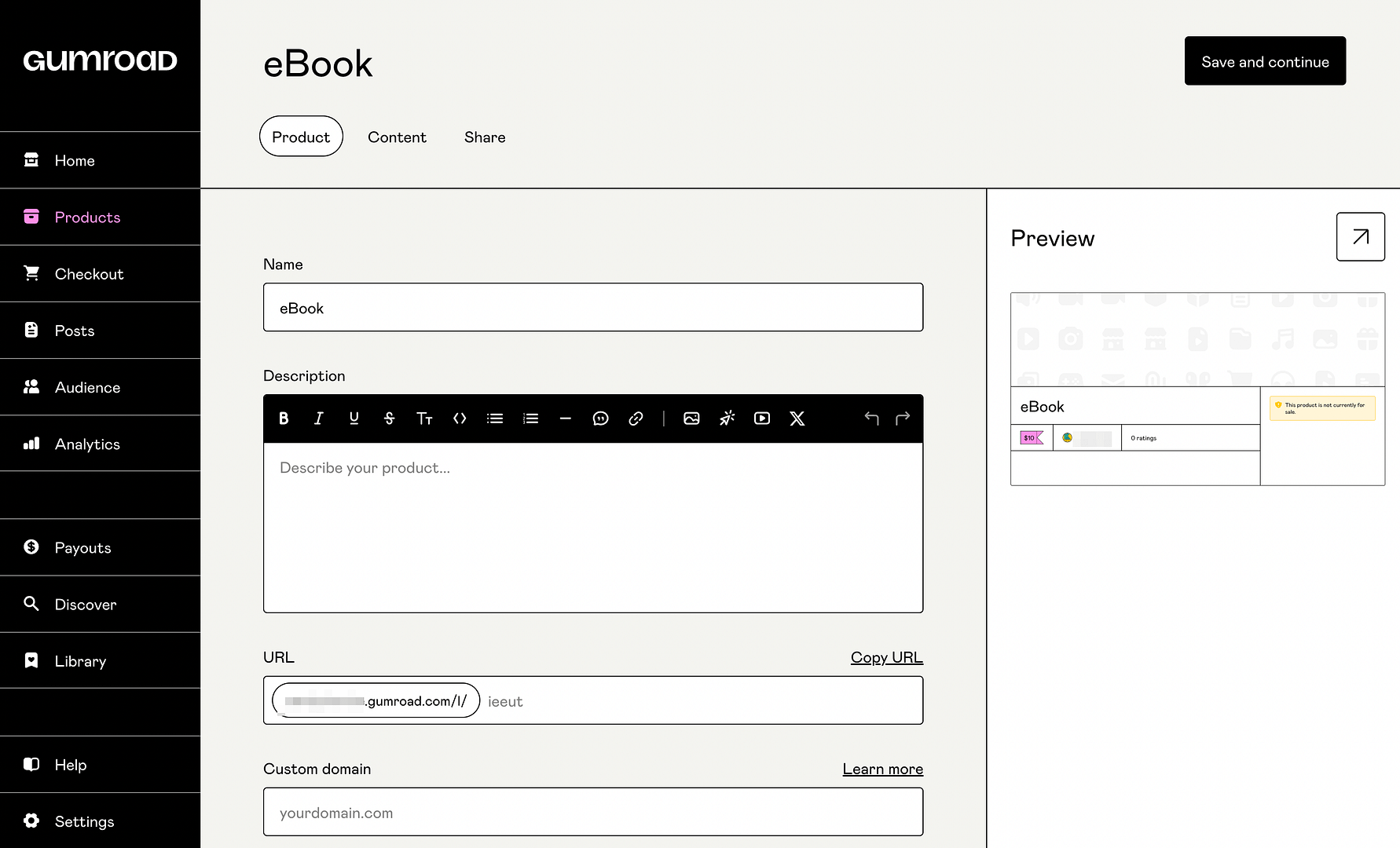 Как продавать электронные книги в Интернете с помощью Gumroad.