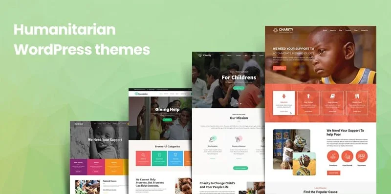 Humanitäre WordPress-Themes