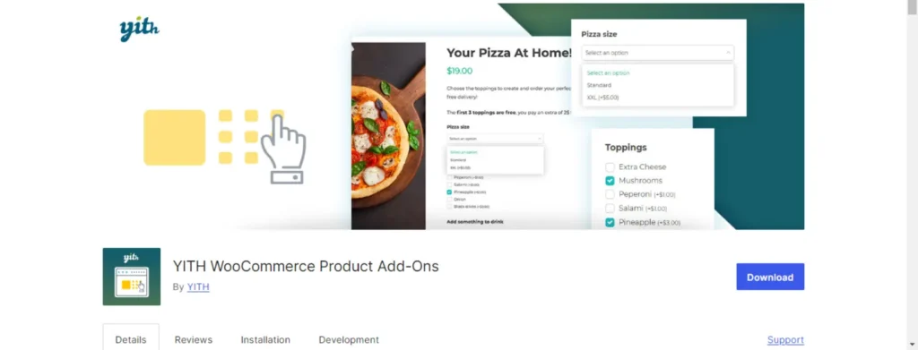 Plugins d'options de produits WooCommerce (10)