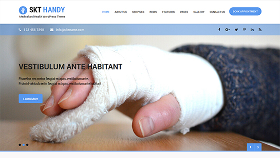 doctor WordPress tema