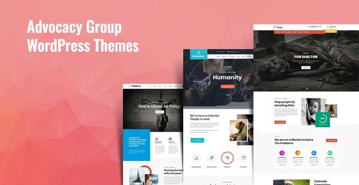 Temas de WordPress para grupos de defensa