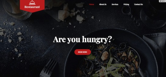 Yemek tutkunu WordPress teması