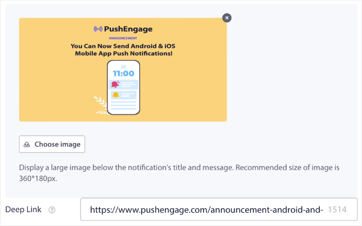 Глубокая ссылка в push-уведомлении приложения iOS