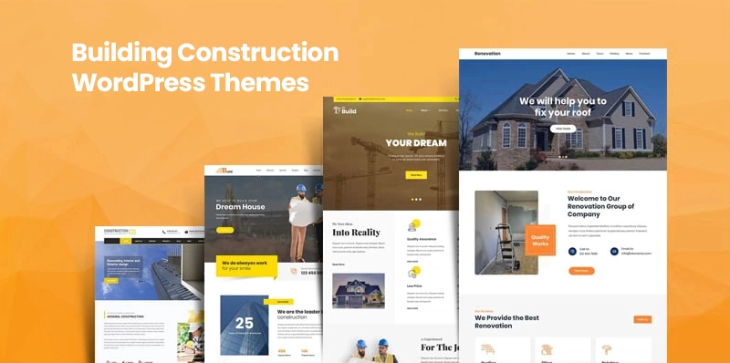 Thèmes WordPress pour la construction de bâtiments