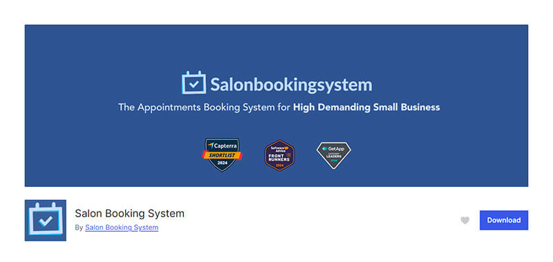 Plugin pentru Salon Booking System