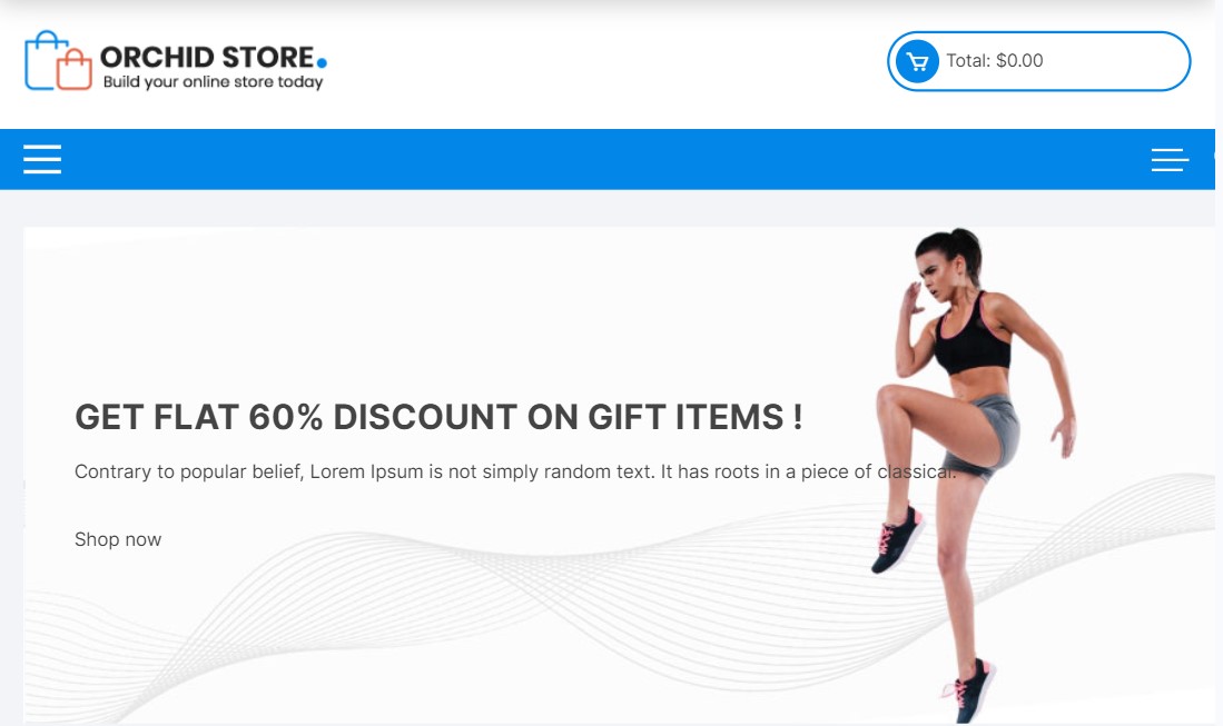 Orchid Store - ธีม WordPress WooCommerce ฟรี