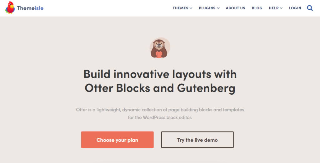 Otter Blocks - ทางเลือกของ Elementor