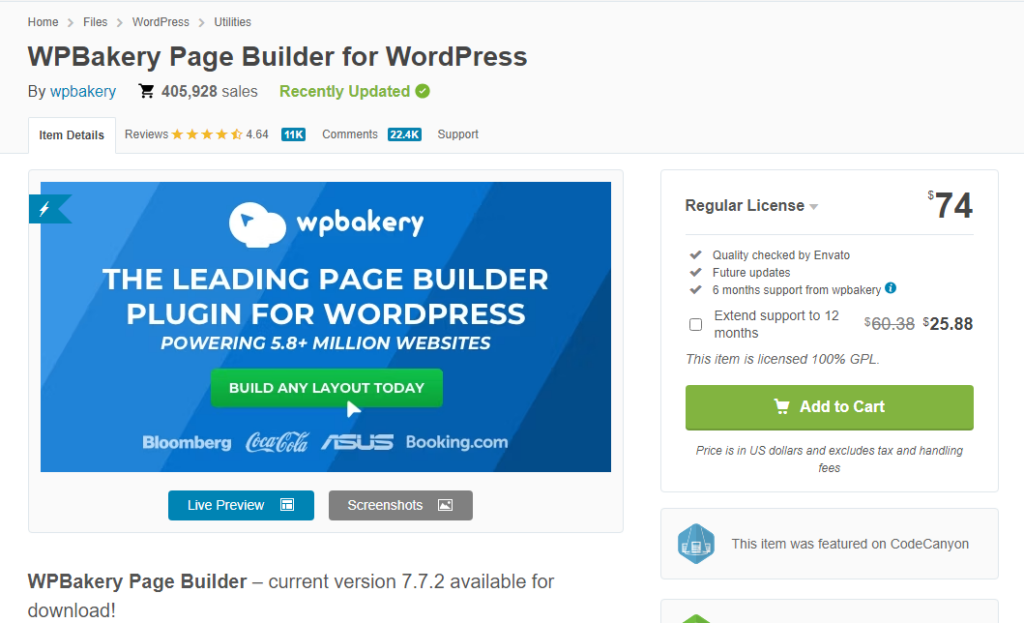 WPBakery Page Builder - Alternativas a Elementor