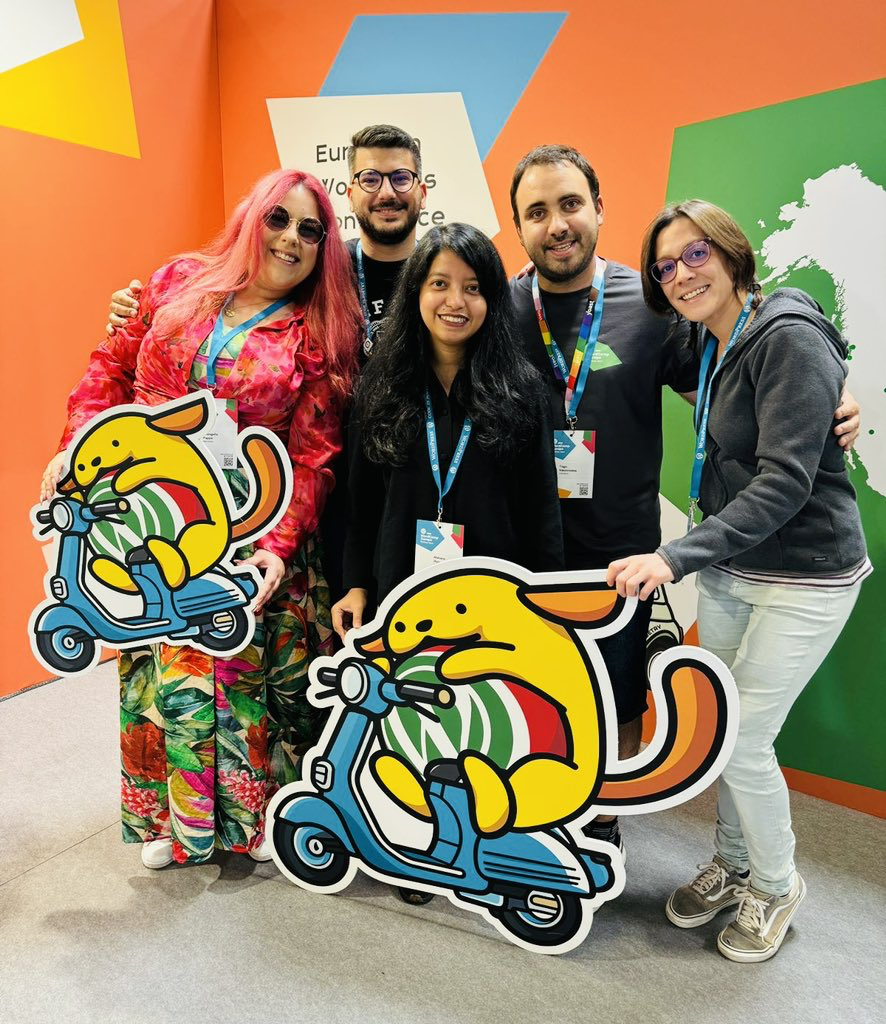 Afsana-Diya-with-WCEU-2022-organizing-team-members