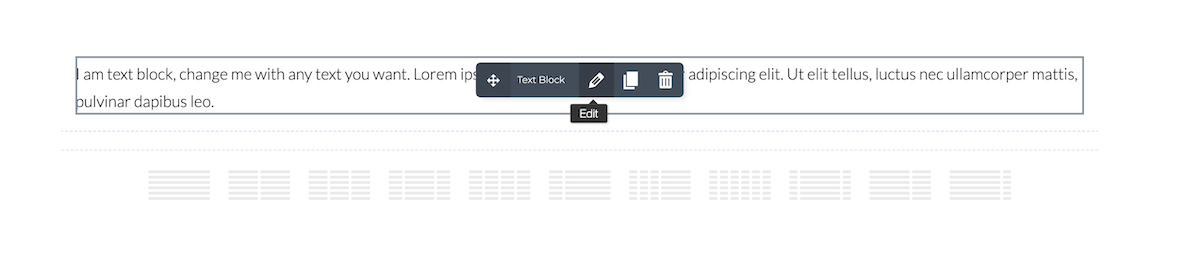 การเพิ่มบล็อกข้อความในหน้าจอแก้ไข WP Composer