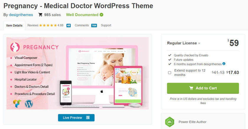 sarcina-medical-medic-tema-wordpress