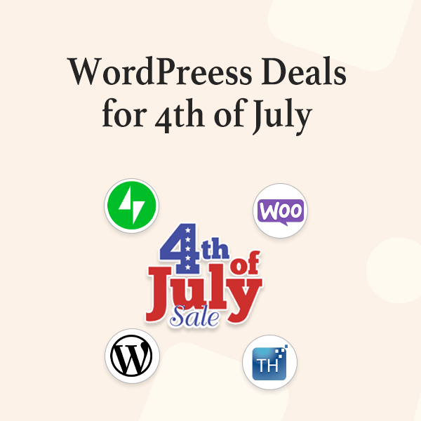 4th of July WordPress deals