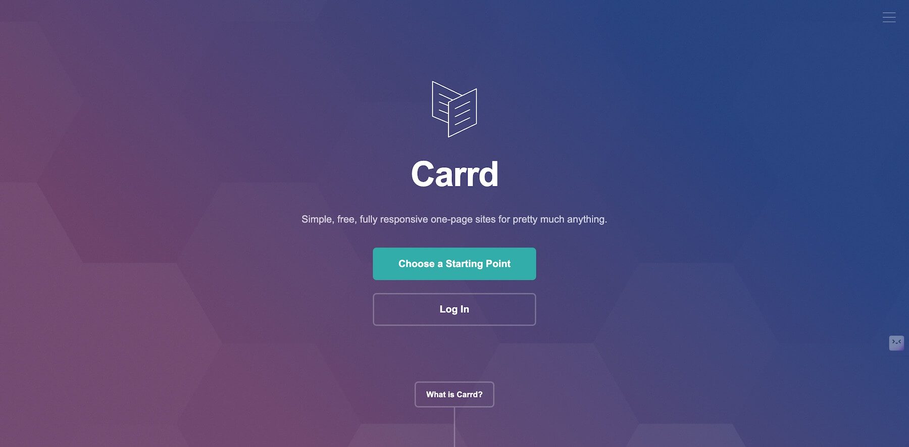 CARRD SITE WEB BUILDER