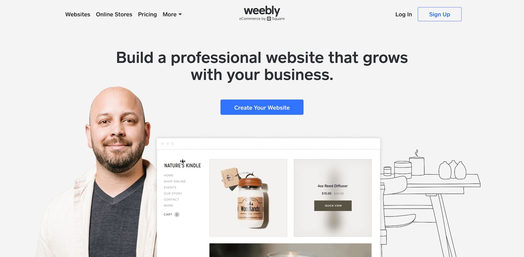 creador de sitios web weebly