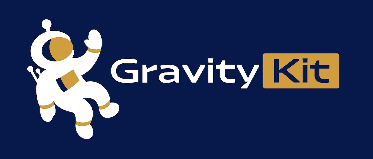 GravityKit logosu.