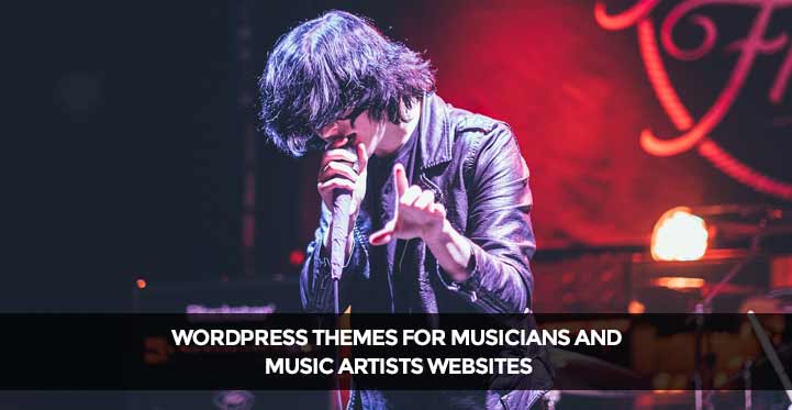 Tema WordPress band musik