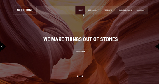 Tema WordPress Stone