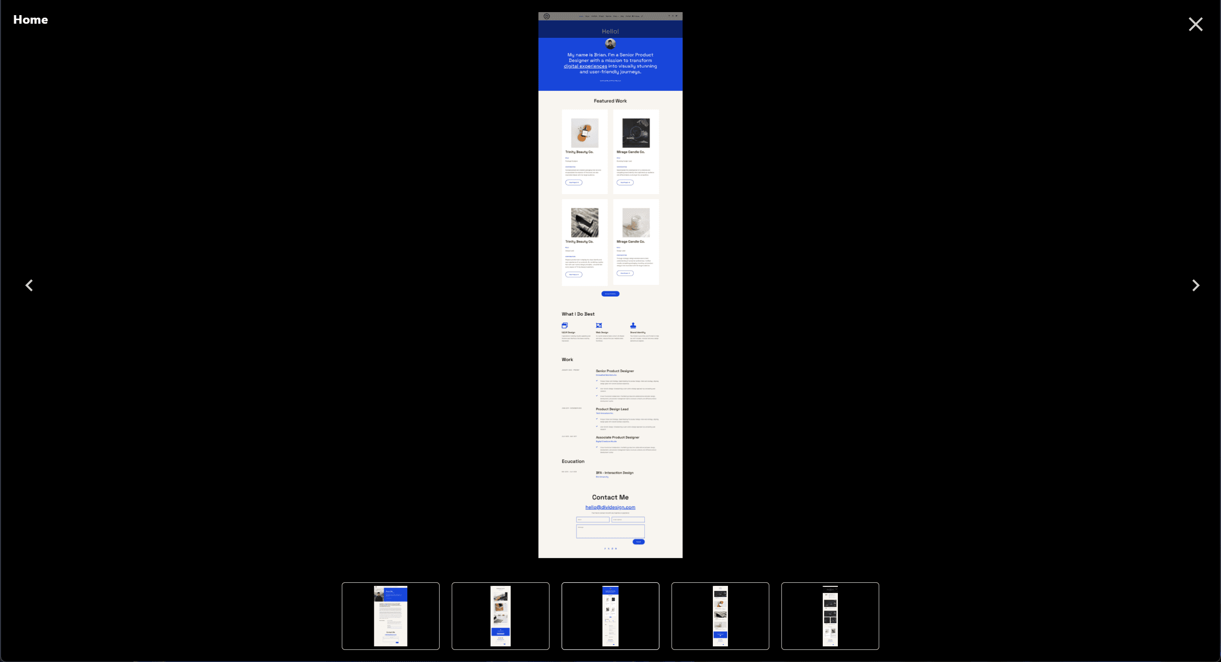 プレビュースターターサイト