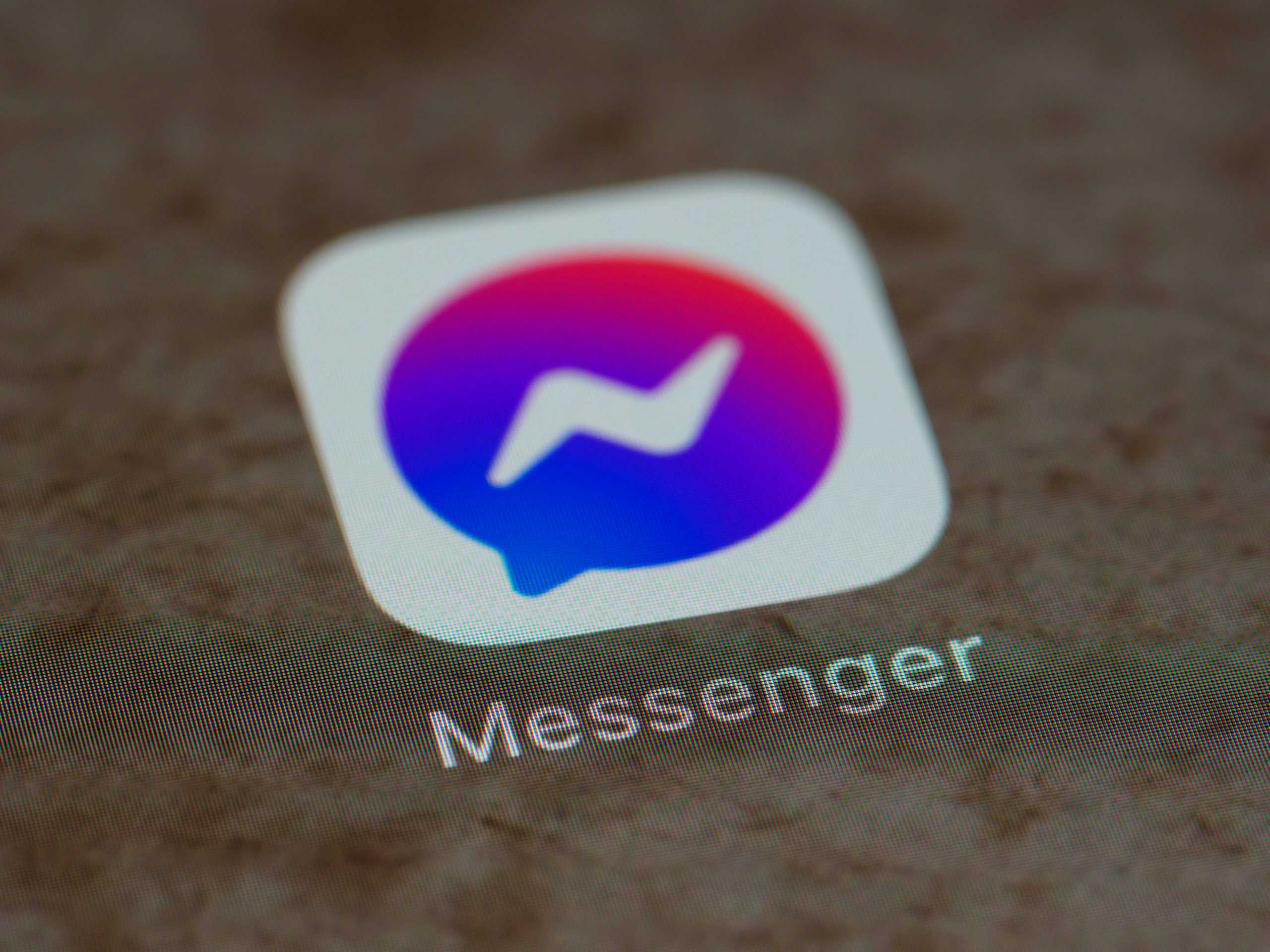 pictograma messenger