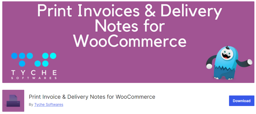 列印 WooCommerce 的發票和送貨單 - 運輸文件插件