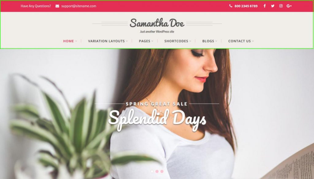 tema de WordPress girlie pro