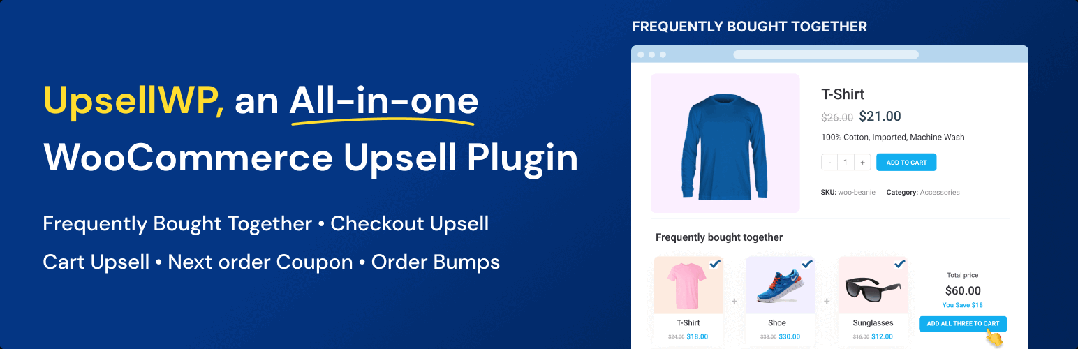 Plug-in UpsellWP per WooCommerce