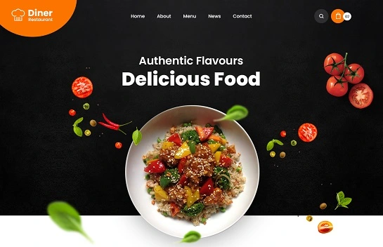 Tema de WordPress para restaurante de comida