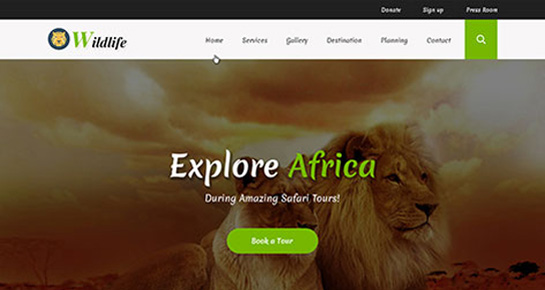 Wildtier-WordPress-Themes