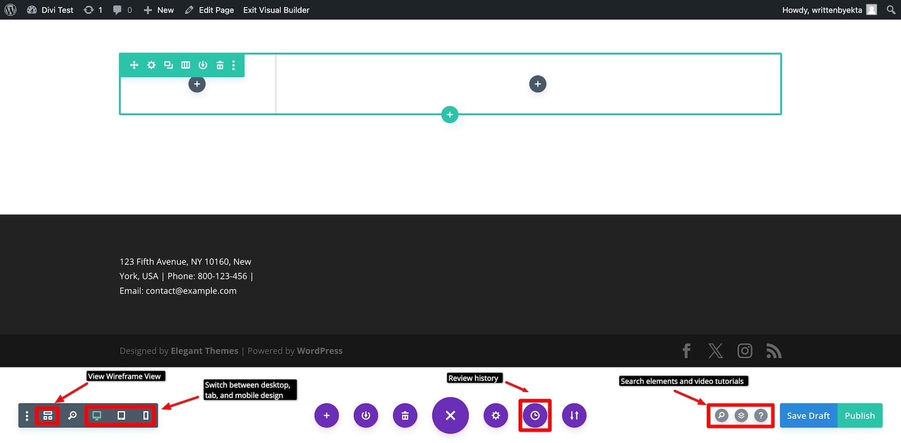 divi ビルダーのオプション