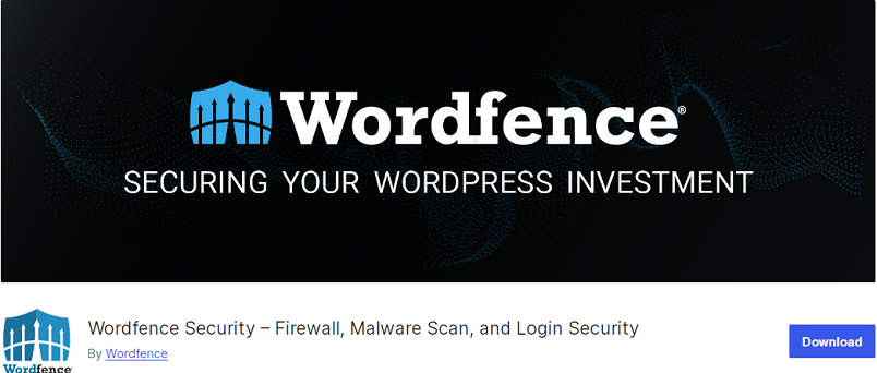 Wordfence Güvenliği WordPress eklentisi