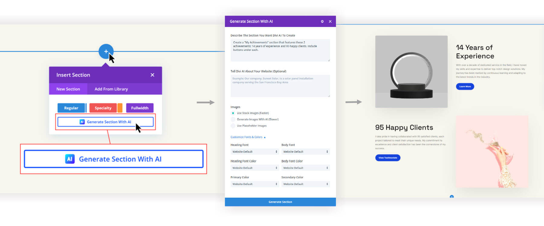 Divi ai 截面產生器步驟