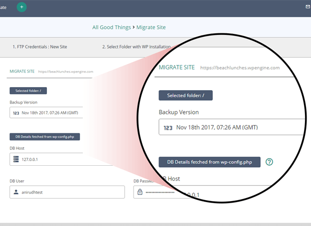 Migraciones de BlogVault