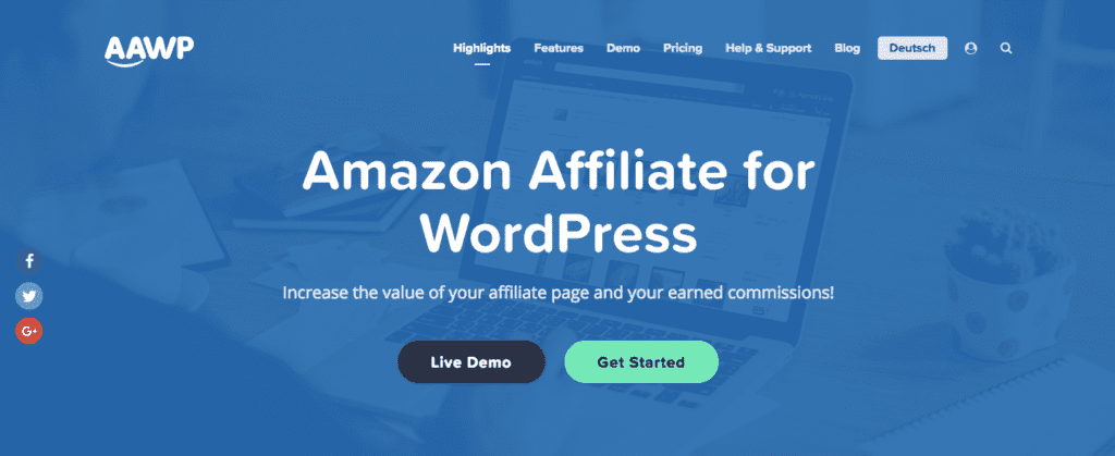 Afiliados da Amazon para WordPress