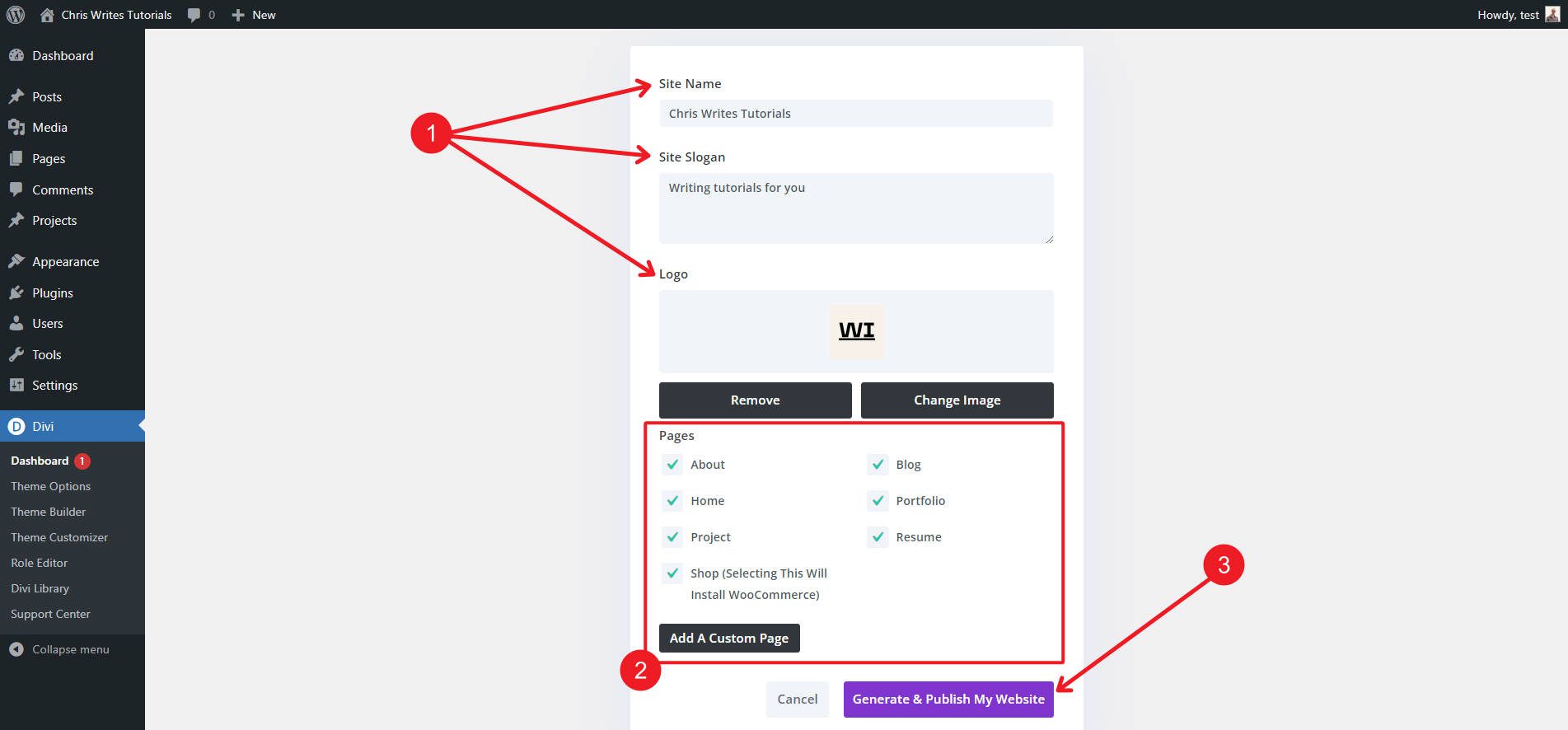 Site inicial para ganhar dinheiro - etapas 1-3