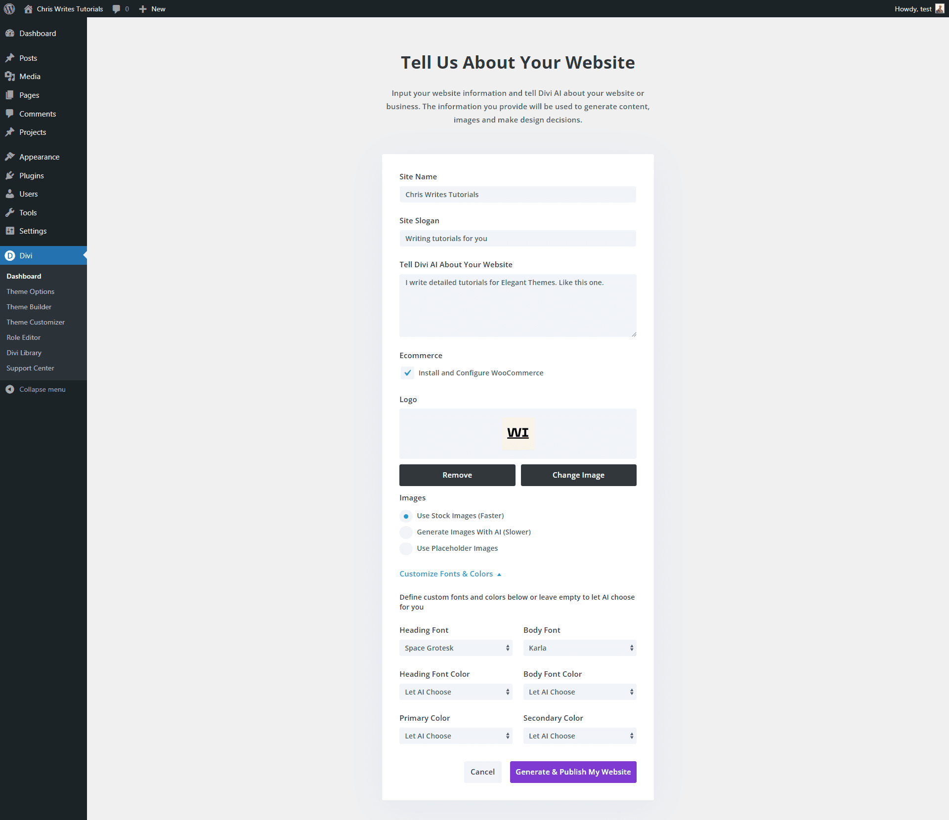 Sito Web iniziale per guadagnare denaro - Passaggi 5