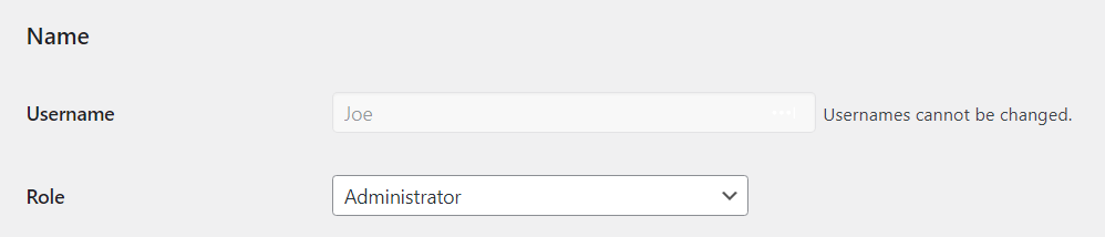 Se você estiver usando o nome de usuário administrador, isso é fácil de adivinhar para a maioria dos invasores, o que significa que eles só precisam obter sua senha.