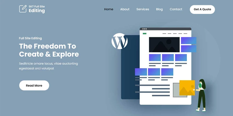 Tema WordPress per la modifica completa del sito FSE Pro