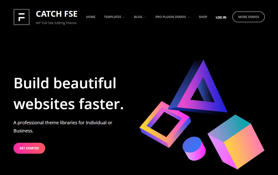 Catch FSE — бесплатная блочная тема WordPress