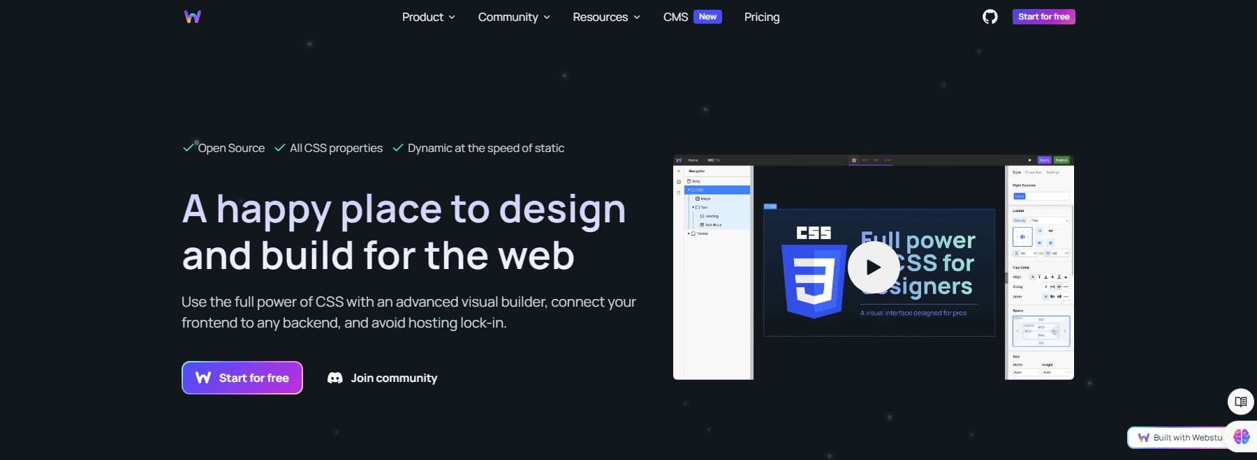 Webstudio Open-Source-Website-Builder