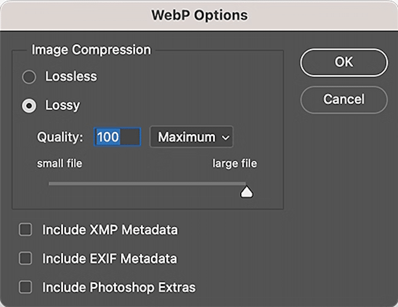 Compression JPEG - Source : Photoshop