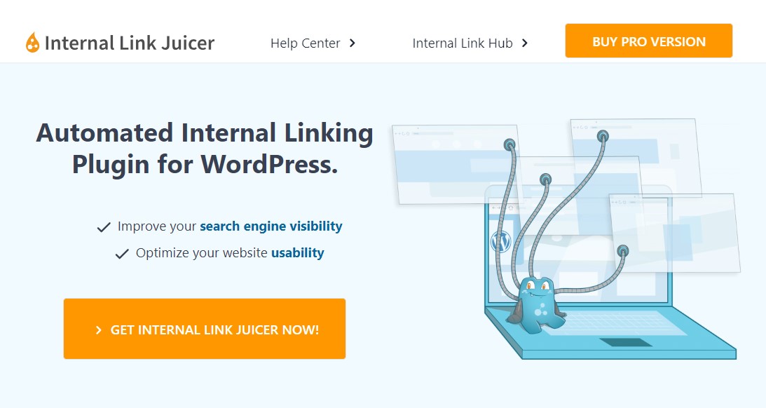 เครื่องคั้นน้ำผลไม้ลิงค์ภายใน: SEO Auto Linker สำหรับ WordPress