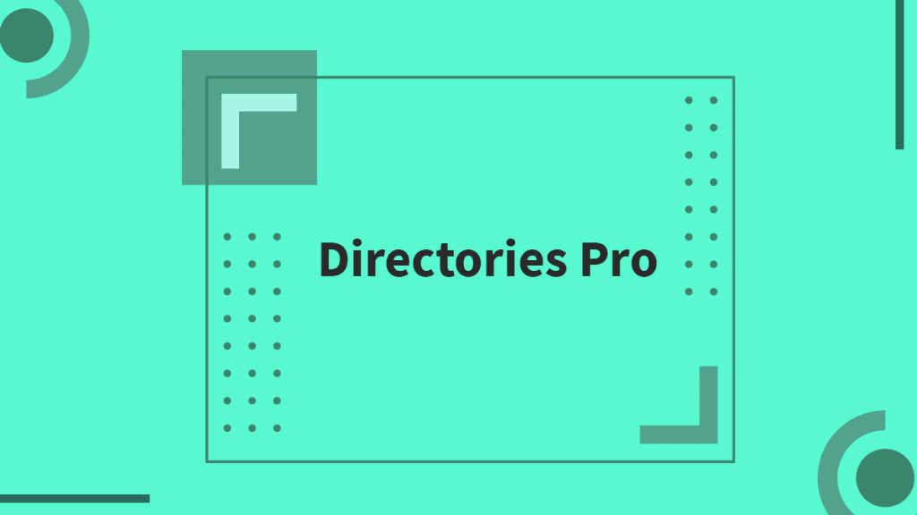 directory pro WordPress Directory Plugin