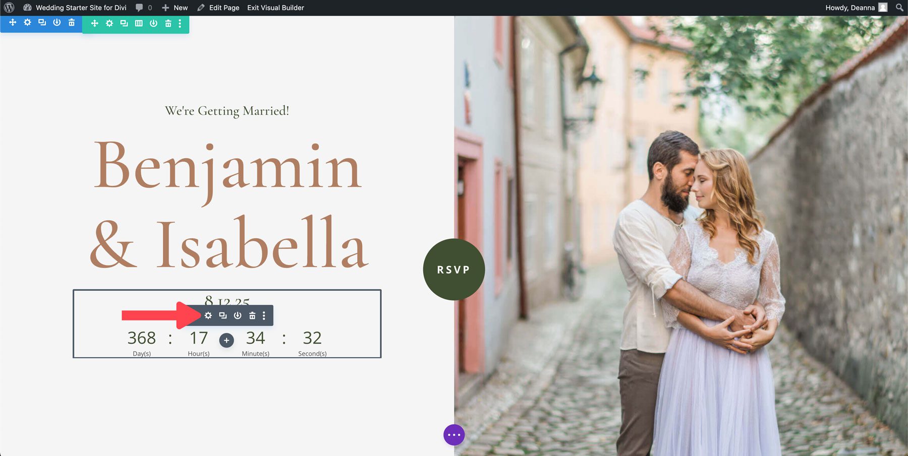 sito di avvio del matrimonio per divi