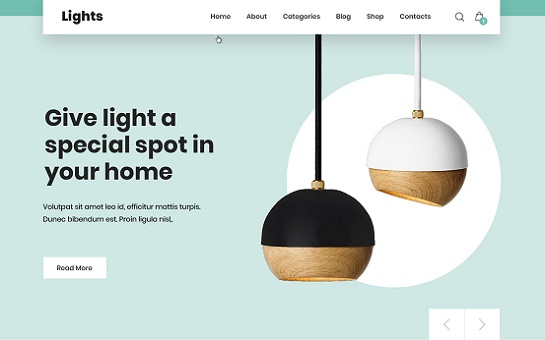 SKT Lights - ธีม WordPress ไฟ LED