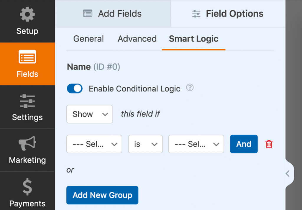 Conditional Logic