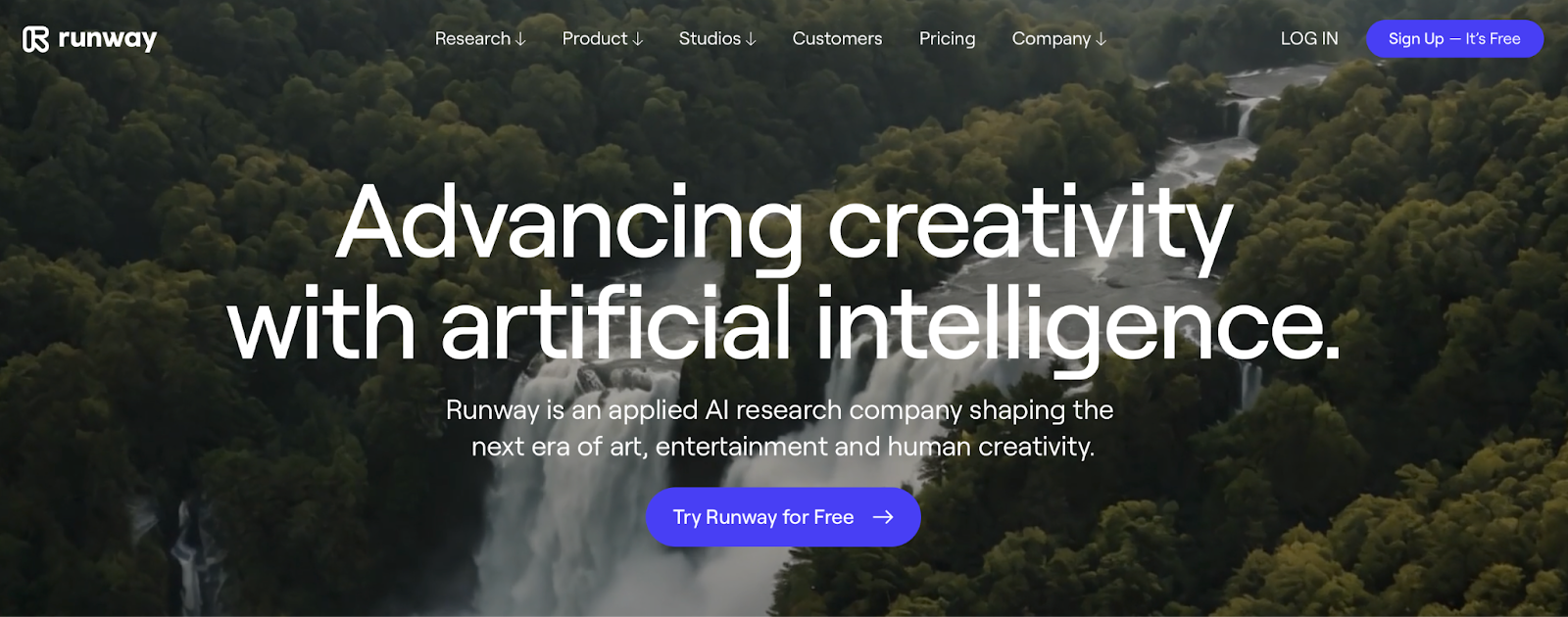 Runway es una empresa de investigación de IA que se centra específicamente en la industria creativa.