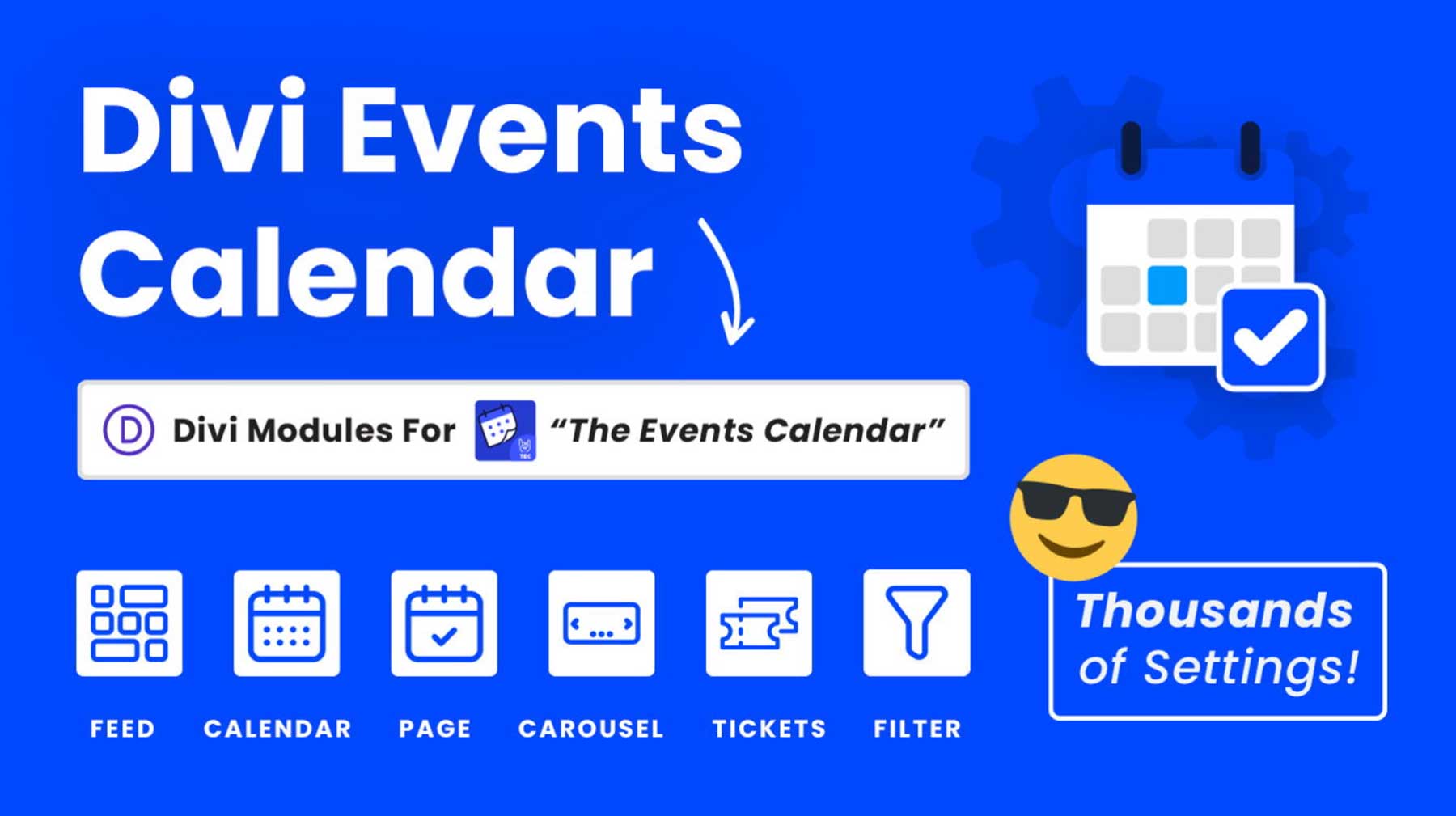 Calendario degli eventi Divi